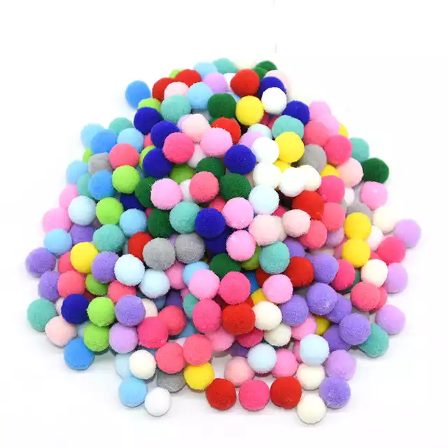 Decorative pom pom 2cm 100pcs - Siganos Pack