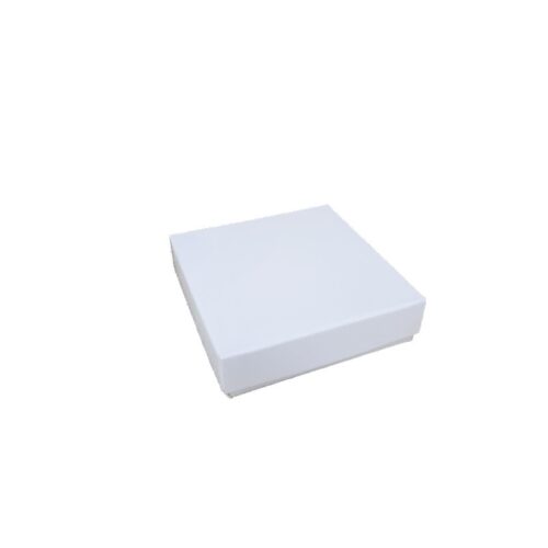 Χάρτινα κουτιά λευκά 8x8x2cm 60τμχ
