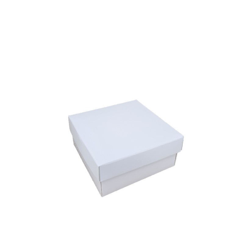 Χάρτινα κουτιά λευκά 8x8x4cm 66τμχ