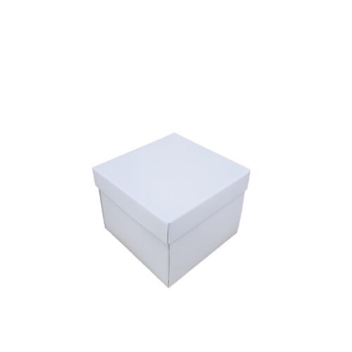 Χάρτινα κουτιά λευκά 8x8x6cm 36τμχ