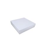 White paper boxes 14x14x3.5cm 44pcs
