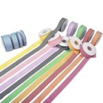 Cotton ribbon with stripes 25mmx23m