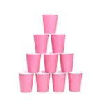 Paper cup 8oz pink 10pcs