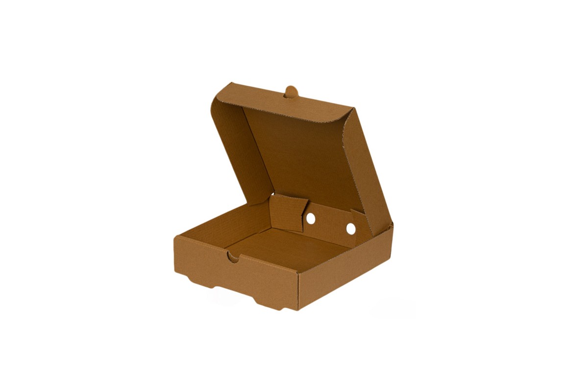 Κουτί φαγητού κραφτ 20x20x5cm (100τμχ)