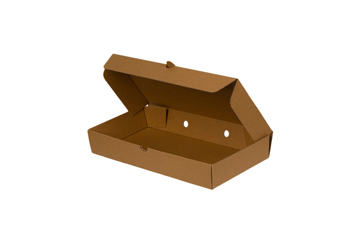 Κουτί φαγητού κραφτ 31x15.5x5cm (100τμχ)