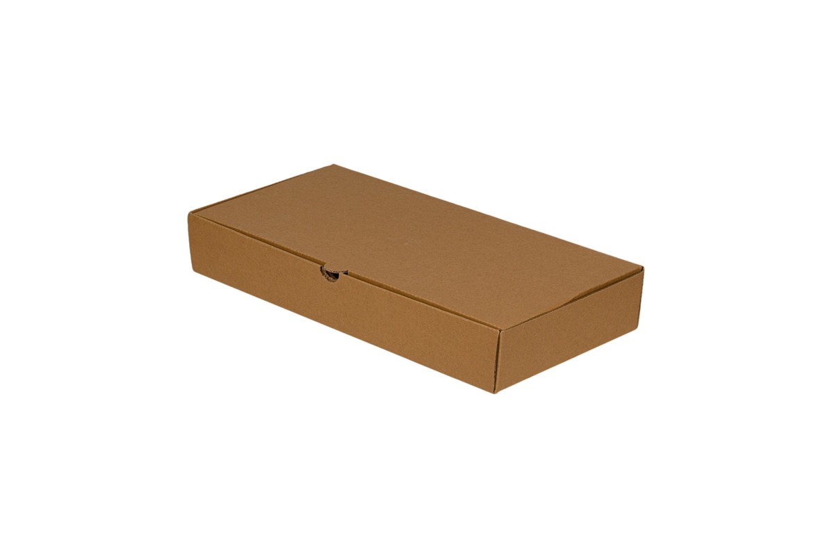 Κουτί μεταφοράς κραφτ, αναδιπλούμενο. Διάσταση: 31x15.5x5cm Συσκευασία: 10 τεμάχια