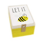Wooden box Let it Bee