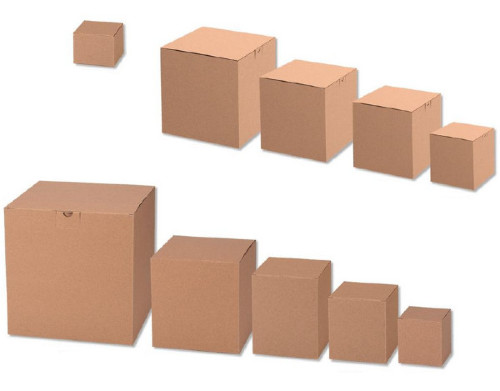 Folding paper boxes 8x8x8cm 25pcs Κουτιά χάρτινα