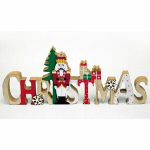 Ξύλινο διακοσμητικό "Christmas"