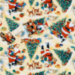 Paper wrapping 70x100cm Santa Claus - Image 3