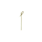 Ξυλάκια bamboo με φιόγκο 9cm 200τμχ - Image 2