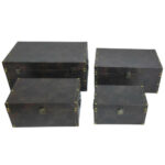 Brown Leather Chest (D-296) - Image 2