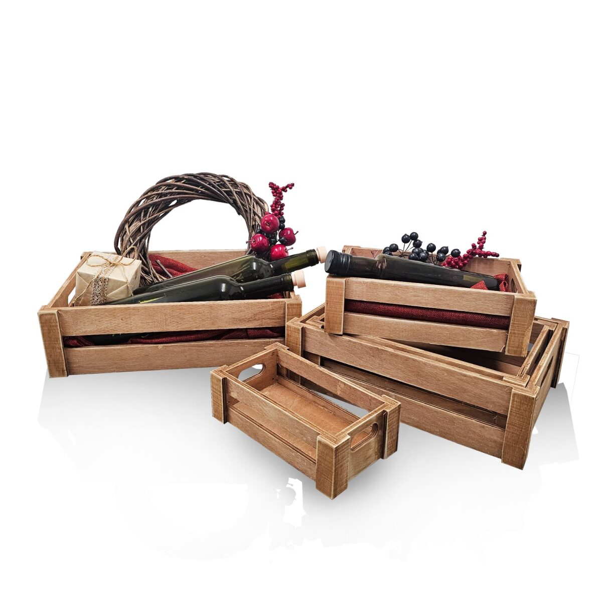 Καφάσι Ξύλινο Φυσικό Σκούρο (D-124) Καφάσι