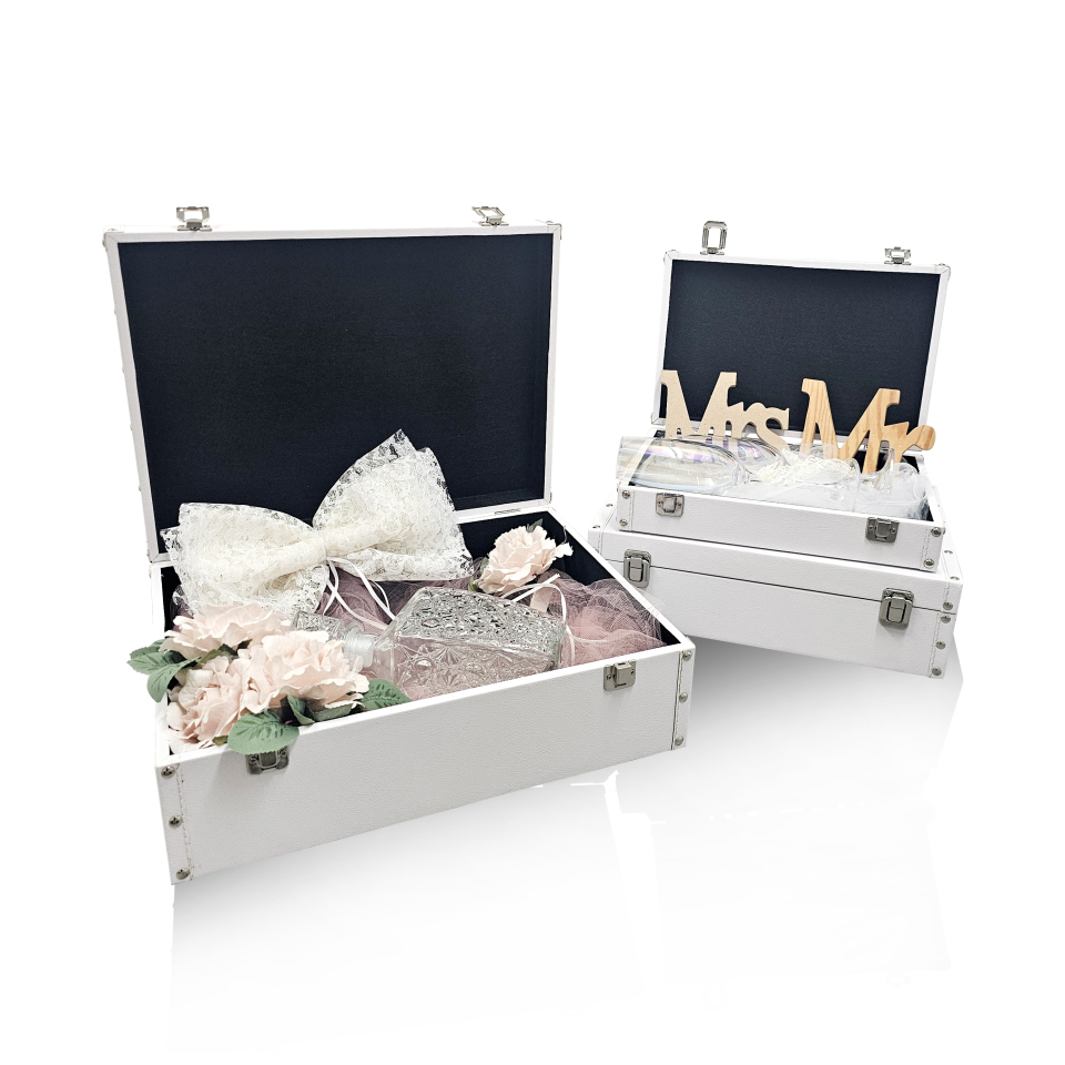 LEYKO D288 White Leather Chest (D-288) - Image 1