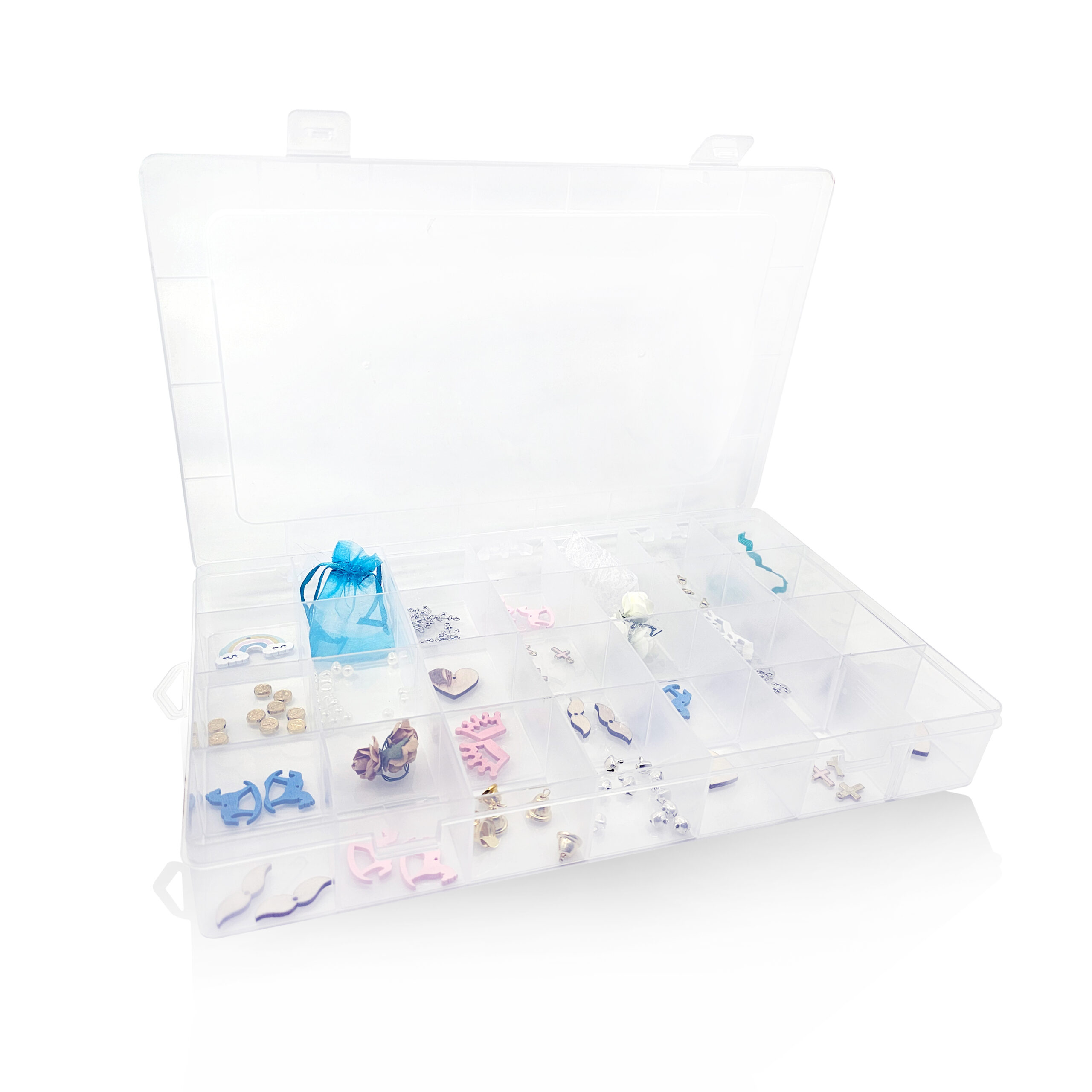 Κουτί Οργάνωσης με 42 Θήκες Κουτί