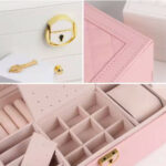 Jewelry box 23x17x6.5cm Pink - Image 3