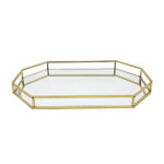 Metallic Octagon Tray (A-85) - Image 2