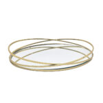 Metallic Oval Tray (A-86) - Image 2